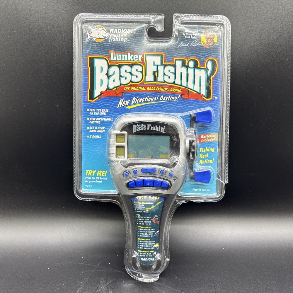 Radica 9735 Lunker Bass Fishin' Handheld Electronic Game